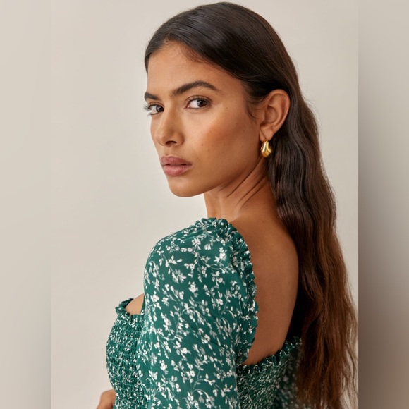 Reformation Pinto Top in Parsley - Picture 4 of 5